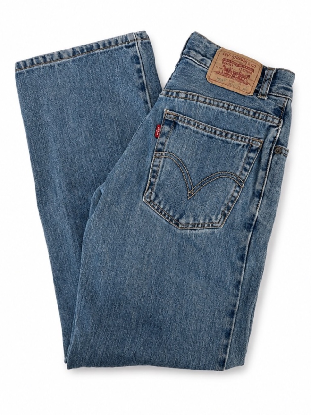 Boys Levi's 550’s Relaxed fit Blue Jeans 12slim